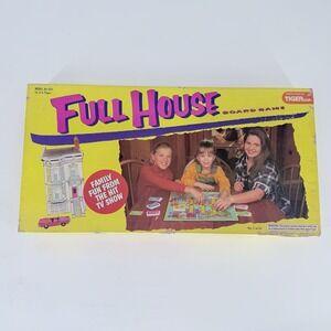 Full House Board Game 1993 Complete TV Show Family Game Tiger Games Vintage